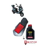 ŞAFAK MOTOSİKLET RKS NEWLİGHT 125 GRACE 202 HAVA FİLTRESİ MOTUL 5000 YAĞ BAKIM SETİ