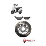 ŞAFAK MOTOSİKLET TVS JÜPİTER 125 ÖN DİSK VE FREN BALATASI