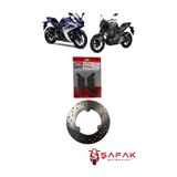 ŞAFAK MOTOSİKLET YAMAHA R25 MT25 ARKA DİSK ORJİNAL FREN BALATASI 2014-2024 UYUMLU