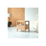 ŞafakMobilya Alto Masif Ahşap Natural Model Komodin