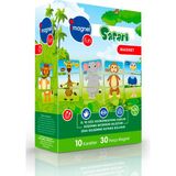 Safari | 3 Parçalı | Magnet Yap-Boz | 10 Orman Hayvanı | 30 Parça | Magnet Oyun | +24AY