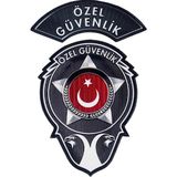 Safari AVM Özel Güvenlik Arması 3 Boyutlu Yeni Nesil Plastik - Siyah - Standart