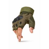Safari AVM Yarım Parmak Taktik Eldiven Bisiklet Motosiklet Outdoor Eldiven