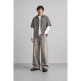 Safari Erkek Super Baggy Jean Pantolon Bol Paça Oversize Kalıp Yıkamalı Denim Kot Pantolon