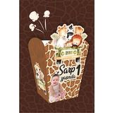 Safari Pastel Popcorn Kutusu (mısır) 8'li