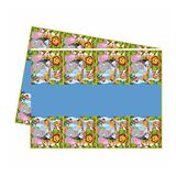 Safari Temalı Doğum Günü Plastik Masa Örtüsü (120x180cm)