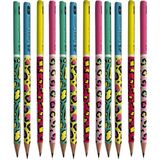 Safari Yuvarlak Kurşun Kalem 12 Adet 1 Paket Faber Kurşun Kalem 2b Siyah Kurşun Kalem Safari Desenli 2b Kalem - Çok Renkli - Standart