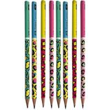 Safari Yuvarlak Kurşun Kalem 8 Adet 1 Paket Faber Kurşun Kalem 2b Siyah Kurşun Kalem Safari Desenli 2b Kalem - Çok Renkli - Standart
