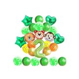 Safaritemali Doğum Günü Balon Set Konsepti, 2
