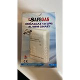 SafeGaz Doğalgaz veLPG Alarm Cihazı - gaz dedektörü LPG ALGILAMA