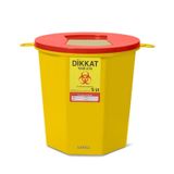 Safell Tıbbi Atık Kutusu - Tıbbi Atık Kovası - 10 Litre