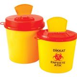 Safell Tıbbi Atık Kutusu - Tıbbi Atık Kovası 5 Litre 60 Adet
