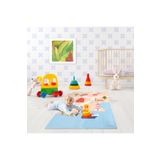 SafeMom 90x145 Aktivite Bebek Çocuk Oyun Halısı, Oyun Matı, Çocuk Odası Halısı - Lake