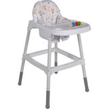 Safemom Beyaz Mama Sandalyesi Minderi 0 - 3 Yaş İçin Ergonomik Tasarımlı Sabit Kullanım