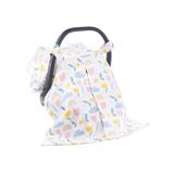 Safemom Müslin Ana Kucağı Örtüsü Çiçek Desenli - Standart Standart