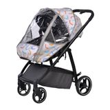Safemom Oxford Bebek Arabası Yağmurluğu Şeffaf