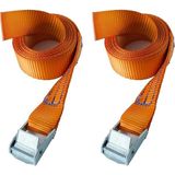 Safeset Mg-25 25MM 3 Metre Mini Mandallı Yük Gerdirme Halatı (2)