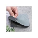 safestore 1 adet Banyo ve mutfak Koku Önleyici silikon mat kare duş lavabo süzgeci kokuya karşı koruyucu
