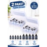 safestore 2 Paket Lastik Tamir Kiti Kauçuk Vida Seti