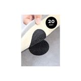 Safestore 20'li Halı Kilim Koltuk Örtüsü Sabitleyici Kaydırmaz Cırt Yıkanabilir Kendinden Yapışkanlı Ped - 10 x 70 cm - Siyah