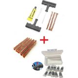 Safestore Lastik Tamir Kiti Fitil Atma Seti+ Lastik Tamir Kiti Kauçuk Vida Seti+15 Li Yedek Fitil