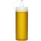 Safestore Masterchef Sızdırmaz Kapaklı Plastik Yağ Şişesi, Yağdanlık Sos Şişesi, 700 Ml, � - Çok Renkli