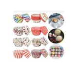 SAFESTORE Renkli Kağıt Muffin Kek Kalıpları, 100 Adet
