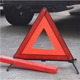 safestore Üçgen Reflektör Metal Ayaklı Katlanabilir Kutulu Uyarı İkaz Reflektörü