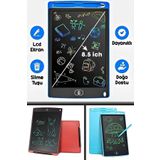 Safestore Writing Tablet LCD 8.5 Inç Uyumlu Dijital Kalemli Çizim Yazı Tahtası Grafik Not Yazma Eğitim Tablet