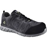 Safety Jogger Ecomorrıs S1P Low PS SR ESD FO Siyah Gri İş Güvenlik Ayakkabısı