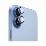 Safeus 9h+ Safir Temperli Kamera Lens Koruyucu, Apple Uyumlu iPhone 17 İle Sis Mavisi