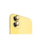 SAFEUS Safir Temperli Kamera Lens Koruyucu, iPhone 11, iPhone 12 ve iPhone 12 Mini ile Uyumlu (Sarı)