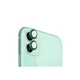 SAFEUS Safir Temperli Kamera Lens Koruyucu, iPhone 11, iPhone 12 ve iPhone 12 Mini ile Uyumlu (Yeşil)