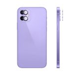 SAFEUS Safir Temperli Kamera Lens Koruyucu, iPhone 12, iPhone 12 Mini ve iPhone 11 ile Uyumlu (Mor)