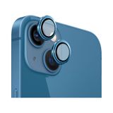 SAFEUS Safir Temperli Kamera Lens Koruyucu, iPhone 13 ve iPhone 13 Mini ile Uyumlu (Mavi)