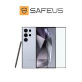 SAFEUS Samsung S24 Ultra 9H+ Tam Kaplayan Parmak İzi Bırakmayan Safir Ekran Koruyucu Cam