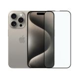Safeus Tam Kaplayan Parmak İzi Bırakmayan Safir Ekran Koruyucu Cam , İphone 15 Pro Max İle Uyumlu