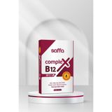 SAFFA NATURAL B12 COMPLEX 30 TABLET (B12- Folat- Biotin- B6- B3 ) Yüksek emilim & Aktif form