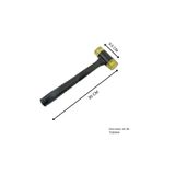 Safi 30 Cm Kauçuk Saplı Boyasız Göçük Düzeltme Tokmağı, Pdr Tokmak - Sc-08