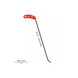 Safi 40 Cm 6 Mm Çap Sağlı Sollu Tek Kıvrımlı Sağ Boyasız Göçük Düzeltme Çubuğu, Pdr Çubuk - S6-04
