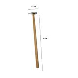 Safi 45 Cm Platin Boyasız Göçük Düzeltme Çekici, Pdr Çekic - Sc-01