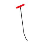Safi 70 Cm 10 Mm Çap Çift Kıvrımlı Sivri Uçlu Boyasız Göçük Düzeltme Çubuğu - S3-03, Pdr Çubuk