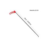 Safi 78 Cm 3.8 Mm Çap Tek Taraflı Balina Sustalı Çubuk, Boyasız Göçük Düzeltme Çubuğu, Pdr Çubuk - S11-03