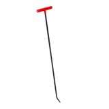 Safi 90 Cm 12 Mm Çap Tek Kıvrımlı Yassı Uçlu Boyasız Göçük Düzeltme Çubuğu - S2-06, Pdr Çubuk
