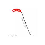 Safi Grup 31 Cm 5 Mm Çap Sağlı Sollu Tek Kıvrımlı Sağ Boyasız Göçük Düzeltme Çubuğu, Pdr Çubuk - S6-03