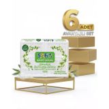 Safia Beyaz Banyo Sabunu 6X600 gr