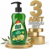 Safia Doa Sıvı El Sabunu Zeytin Çiçeği 3X400 ml - 1 Adet