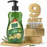 Safia Doa Sıvı El Sabunu Zeytin Çiçeği 9X400 ml - 1 Adet