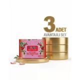 Safia Gül Banyo Sabunu 3X600 gr