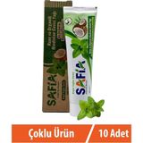 Safia Nane ve Hindistan Cevizli Organik Diş Macunu 10X100 ml